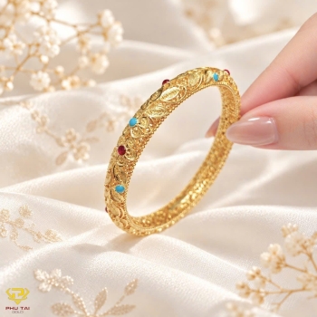 Lắc tay vàng ta (mã LT 81610)